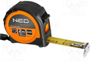 NEO TOOLS Measuring tape; L: 2m