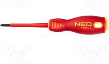 NEO TOOLS Screwdriver: insulated; PlusMinus PH-type