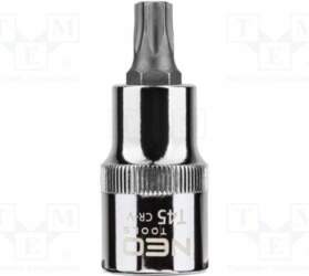 NEO TOOLS Socket: Torx®-bit; TX45; 1/2&quot