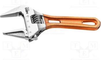 NEO TOOLS Wrench: adjustable; Jaw capacity: