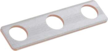 Neutral link; screw; copper; ways: 3