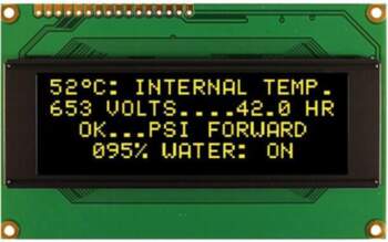 NEWHAVEN DISPLAY INTERNATIONAL Display: OLED; alphanumeric