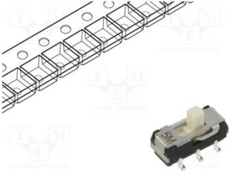 NIDEC COPAL ELECTRONICS Switch: slide; Pos: