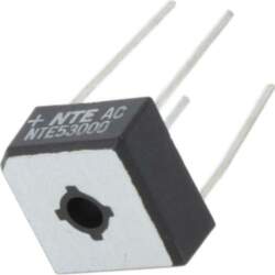 NTE ELECTRONICS Bridge rectifier: single-phase; Urmax: