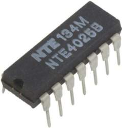 NTE ELECTRONICS IC: digital; NOR; Ch: