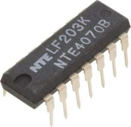 NTE ELECTRONICS IC: digital; XOR; Ch: