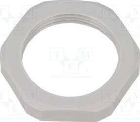 Nut; PG21; polyamide; Thk: 7mm; Spanner: