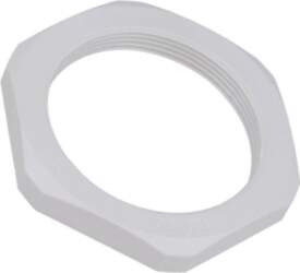 Nut; PG36; polyamide; Thk: 8mm; Spanner: