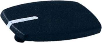 OKW Cap; ABS; black; push-in; Pointer: