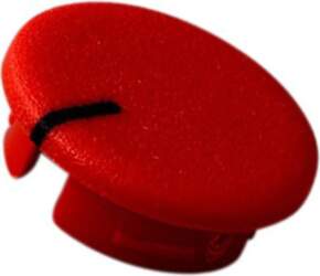OKW Cap; ABS; red; push-in; Pointer: