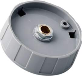 OKW Knob; without pointer; ABS; Øshaft: