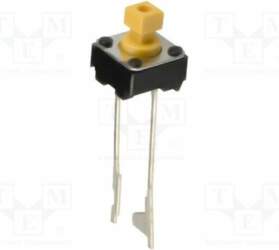 OMRON Electronic Components Microswitch TACT; SPST-NO