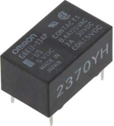 OMRON Electronic Components Relay: electromagnetic; Ucoil: