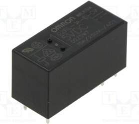 OMRON Electronic Components Relay: electromagnetic; Ucoil: