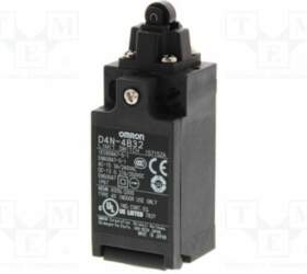 OMRON Limit switch; plastic roller; 10A