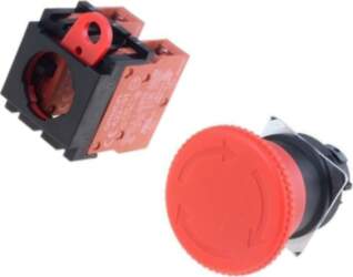 OMRON Switch: emergency stop; 22mm; Stabl
