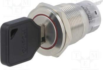 ONPOW Switch: key switch; Stabl.pos: