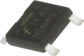 ONSEMI Bridge rectifier: single-phase; 600V; If: