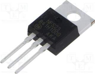 ONSEMI Diode: Schottky rectifying; THT; 100V