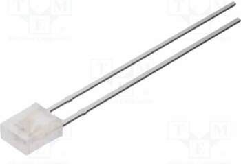 OPTOSUPPLY LED; orange; rectangular; 2x4x5mm; 150mcd