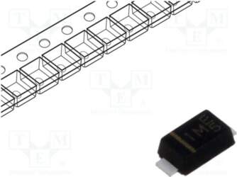 PanJit Semiconductor Diode: rectifying; SMD; 1kV