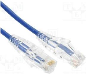 Patch cord; Cat 6; both sides