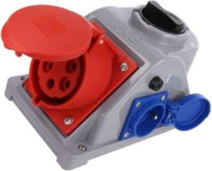 PCE Connector: AC supply 3-phase; socket
