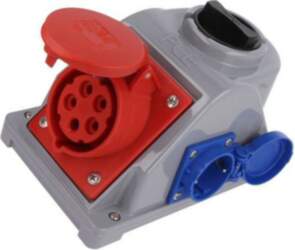 PCE Connector: AC supply 3-phase; socket
