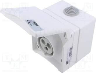 PCE Connector: AC supply 3-phase; socket
