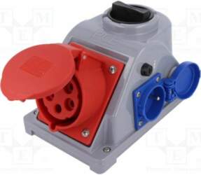 PCE Connector: AC supply 3-phase; socket