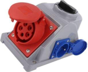 PCE Connector: AC supply 3-phase; socket