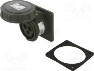 PCE Connector: AC supply 3-phase; socket