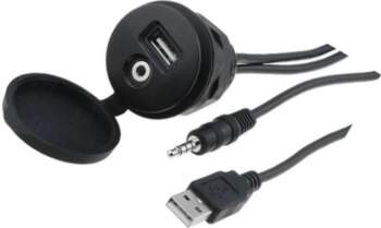 PER.PIC. USB/AUX adapter; Jack 3