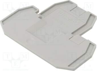PHOENIX CONTACT End piece; UTTB; grey