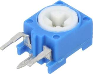 PIHER Potentiometer: mounting; 500kΩ; single turn