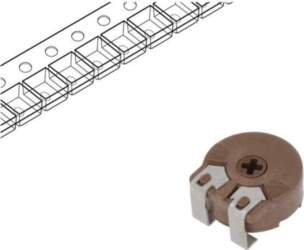 PIHER Potentiometer: mounting; 50kΩ; single turn