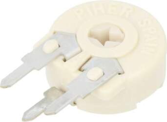 PIHER Potentiometer: mounting; 50kΩ; single turn