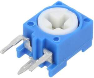 PIHER Potentiometer: mounting; 50kΩ; single turn