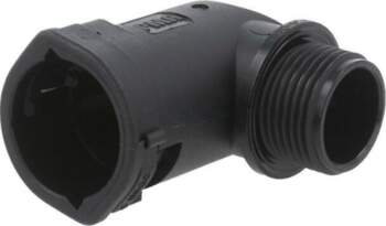 PMA 90° angled connector; Thread: metric