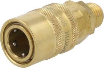 PNEUMAT Quick connection coupling; straight; max