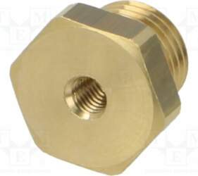 PNEUMAT Thread adapter; brass; Int.thread: