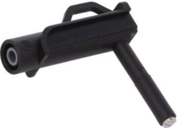 POMONA Magnetic cap; 4A; black; Socket