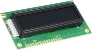 POWERTIP Display: LCD; alphanumeric; STN Negative