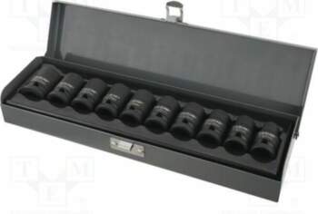 PROLINE Socket: 6-angles-set; socket spanner,impact