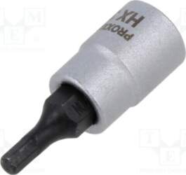 PROXXON Socket: hex key-bit; HEX 3mm