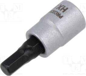 PROXXON Socket: hex key-bit; HEX 5mm
