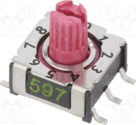 PTR HARTMANN Encoding switch; DEC/BCD; Pos: