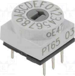 PTR HARTMANN Encoding switch; HEX/BCD; Pos: