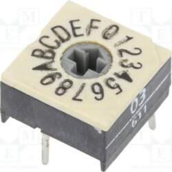 PTR HARTMANN Encoding switch; HEX/BCD; Pos: