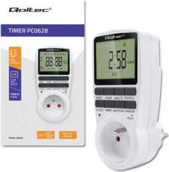Qoltec Electronic Timer PC0628 | 3680W